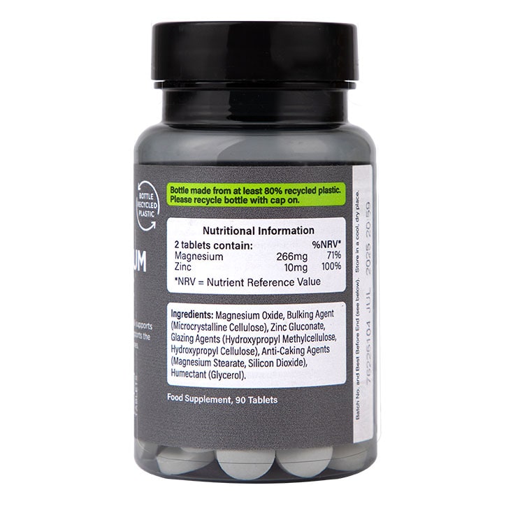 PE Nutrition Magnesium with Zinc 90 Tablets